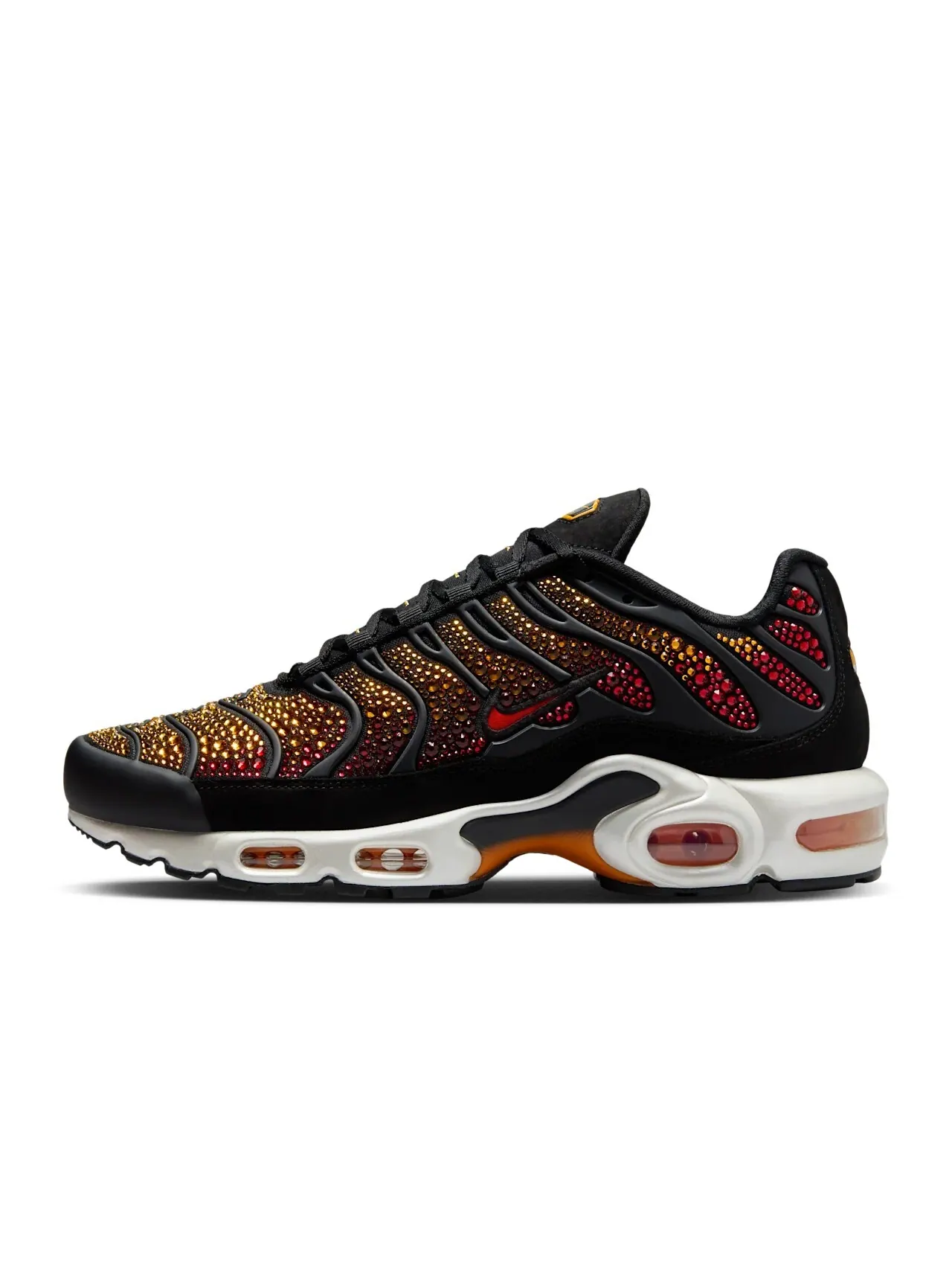 Кроссовки женские Swarovski x Nike Air Max Plus — изображение 1 из 10, черный/красный
