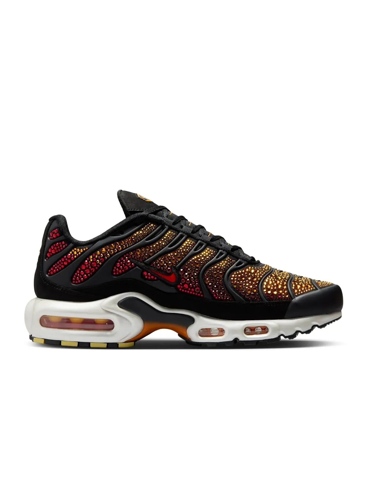 Кроссовки женские Swarovski x Nike Air Max Plus — изображение 6 из 10, черный/красный