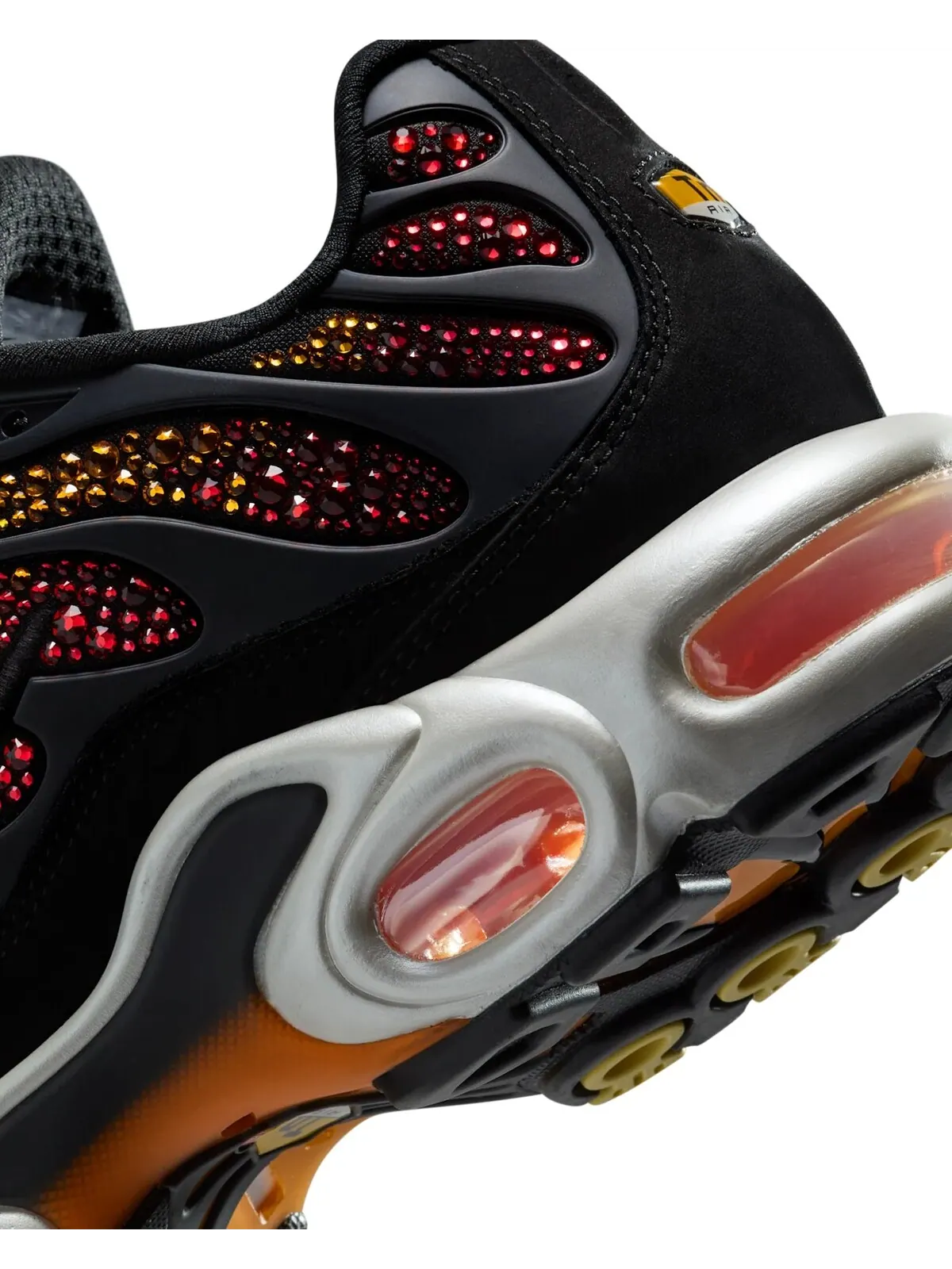 Кроссовки женские Swarovski x Nike Air Max Plus — изображение 8 из 10, черный/красный
