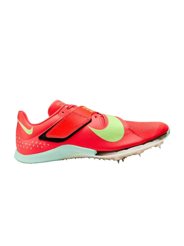 Кроссовки Zoom Long Jump Elite 'Bright Crimson Lime Blast' — изображение 1 из 1, зеленый