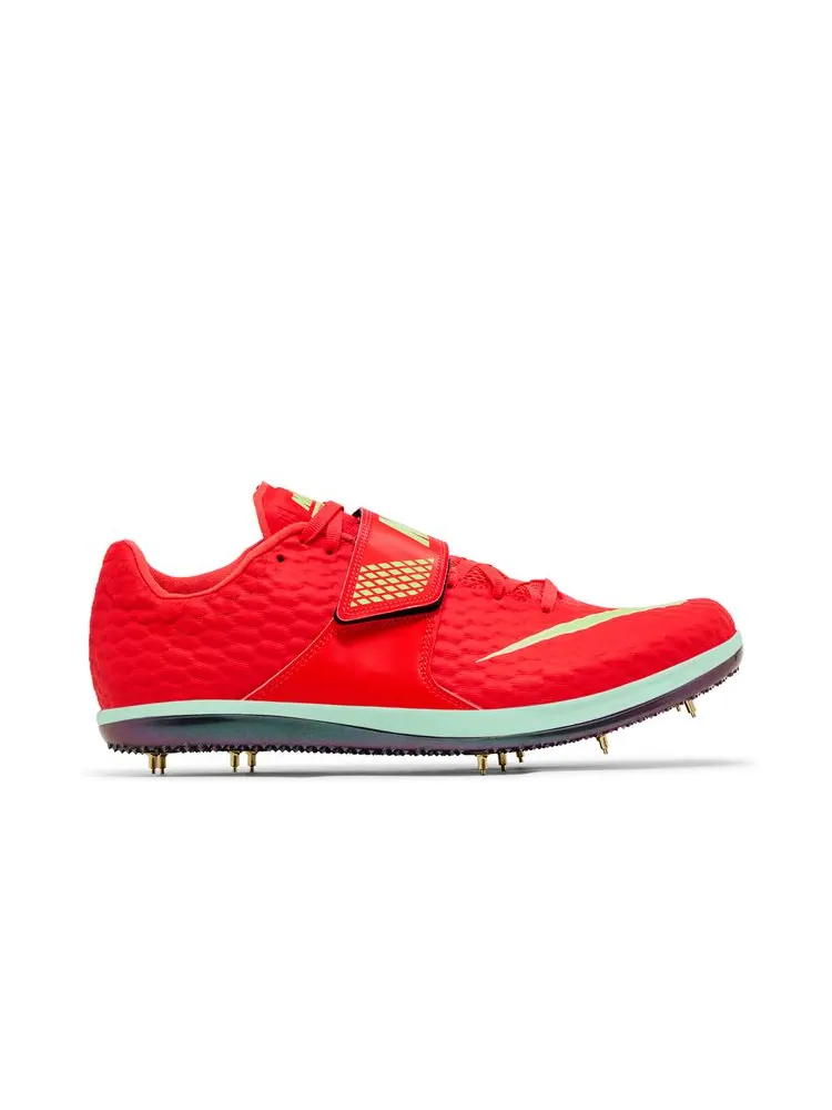 Кроссовки High Jump Elite 'Bright Crimson Lime Blast' — изображение 1 из 8, зеленый