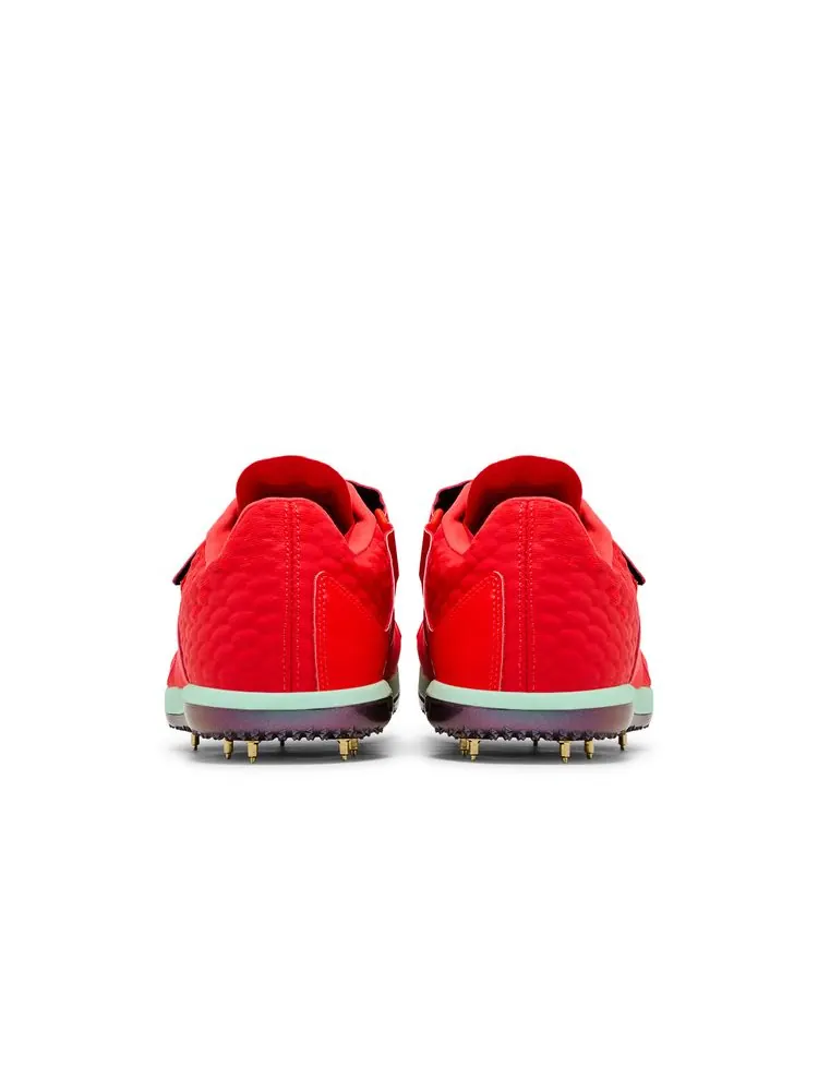 Кроссовки High Jump Elite 'Bright Crimson Lime Blast' — изображение 6 из 8, зеленый