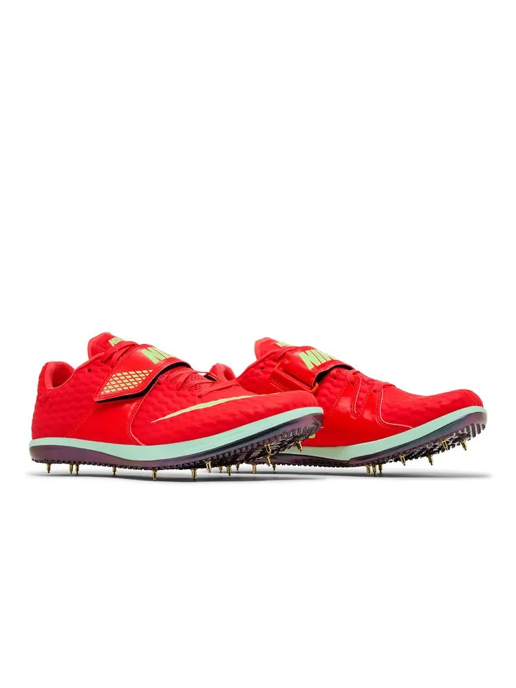 Кроссовки High Jump Elite 'Bright Crimson Lime Blast' — изображение 8 из 8, зеленый