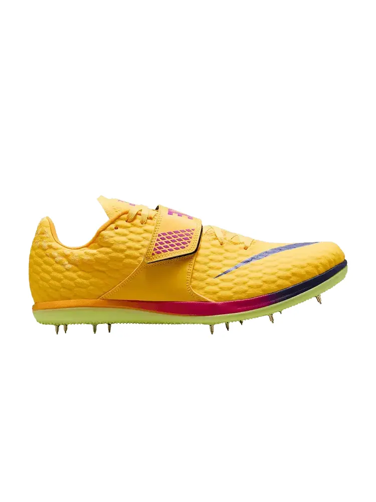 Кроссовки Nike High Jump Elite, Citron Pulse — изображение 1 из 1, желтый