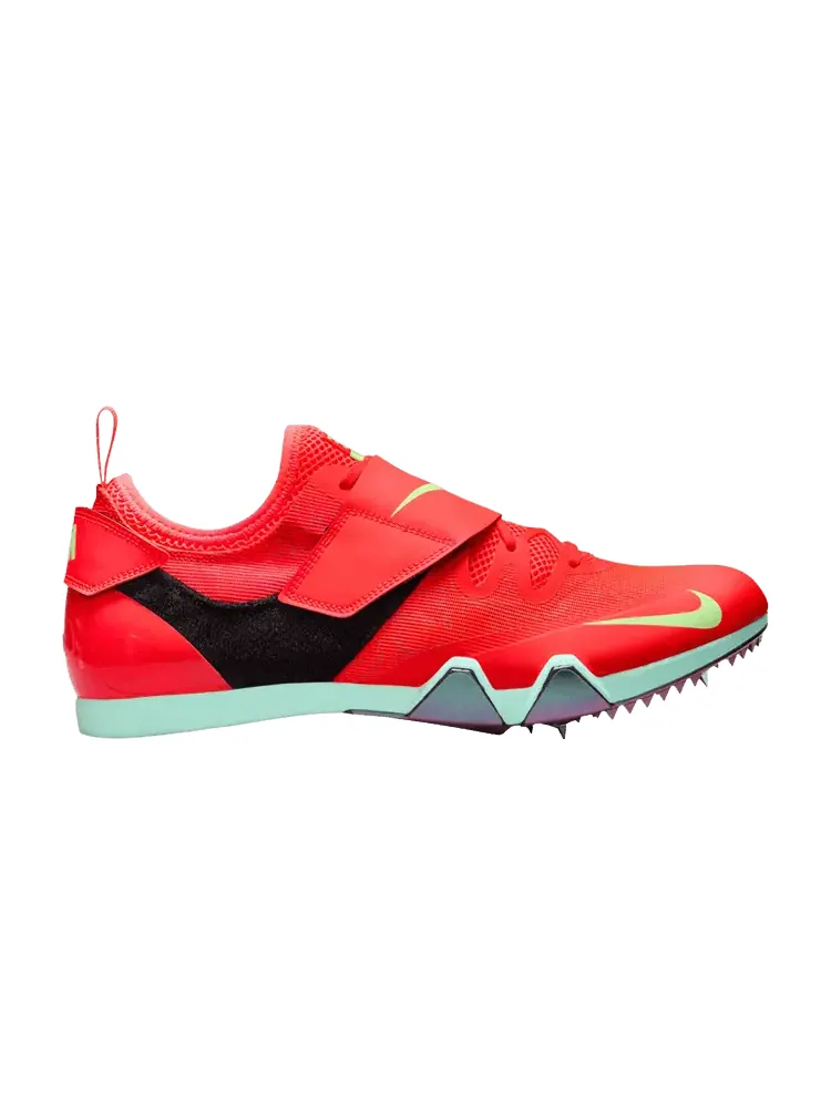 Кроссовки Zoom Pole Vault Elite 'Bright Crimson Lime Blast' — изображение 1 из 1, зеленый