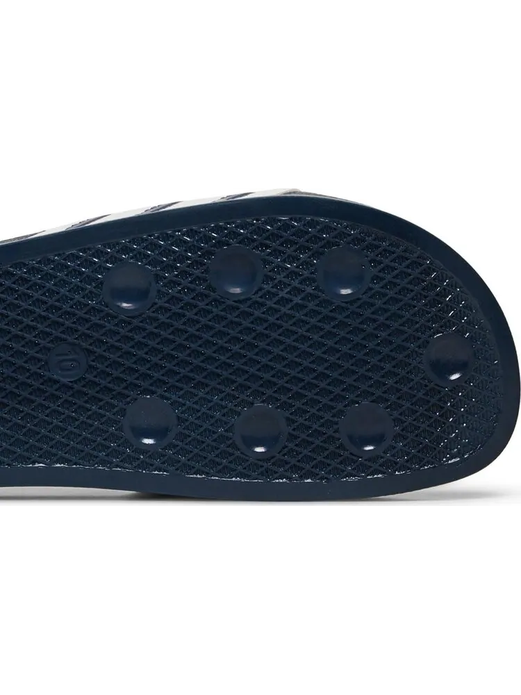 Сандалии Adidas Adilette Slide 'Adi Blue White' — изображение 5 из 8, синий