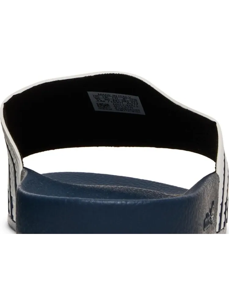 Сандалии Adidas Adilette Slide 'Adi Blue White' — изображение 7 из 8, синий