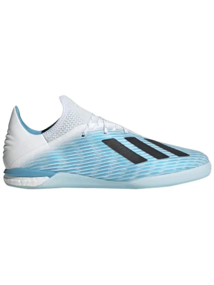 Кроссовки adidas X 19.1 IN 'Bright Cyan' — изображение 1 из 1, синий