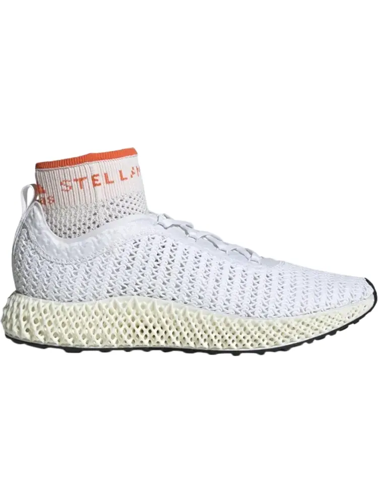 Кроссовки Adidas Stella McCartney x Wmns Alphaedge 4D 'Core White True Orange' — изображение 1 из 1, оранжевый