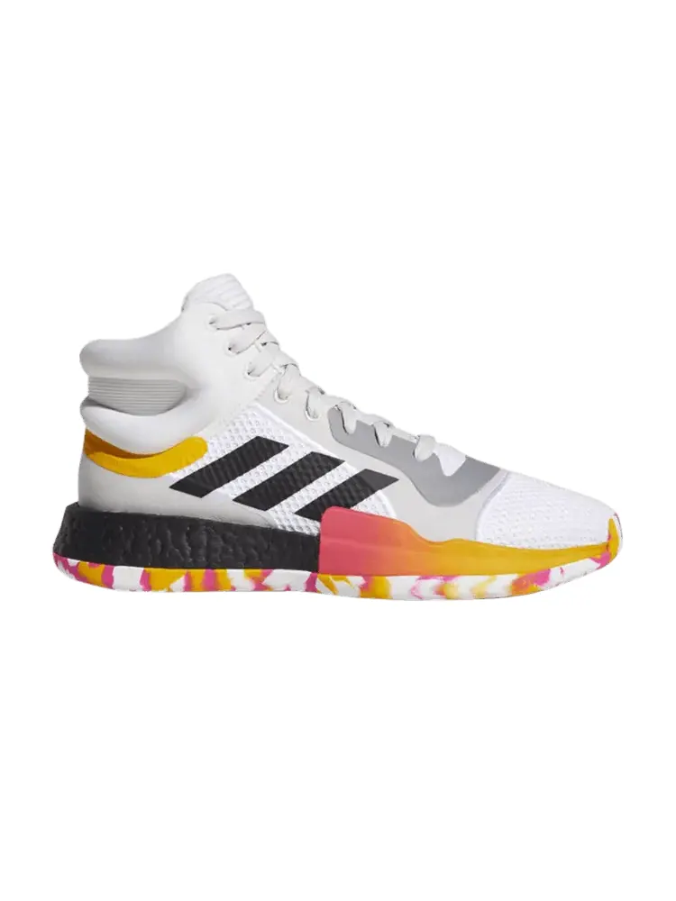 Кроссовки Marquee Boost 'White Black Active Gold' — изображение 1 из 1, белый черный золотистый