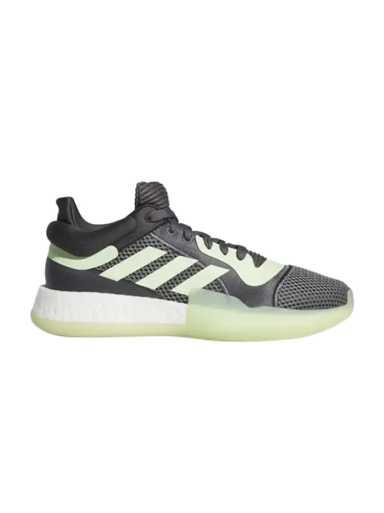 Кроссовки Adidas Marquee Boost Low 'Glow Green' — изображение 1 из 1, серый