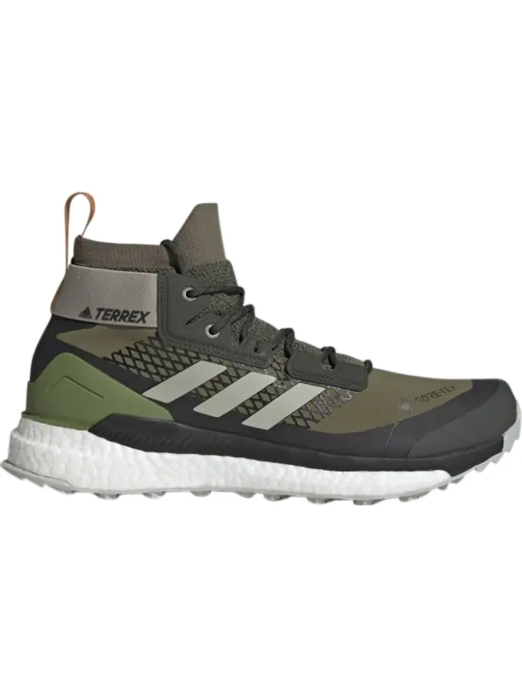 Ботинки Adidas Terrex Free Hiker GTX 'Raw Khaki' — изображение 1 из 1, зеленый