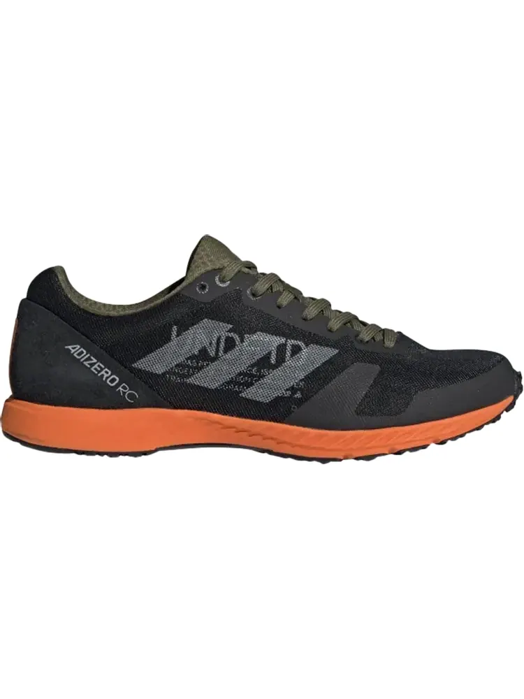 Кроссовки Adidas Undefeated x Adizero RC 'Black Orange' — изображение 1 из 1, черный
