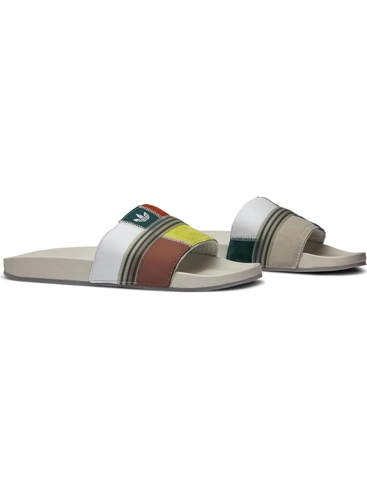 Сандалии Adidas Bristol Studio x Adilette Slide 'Early Millennial Hip Hop' — изображение 8 из 8, мульти