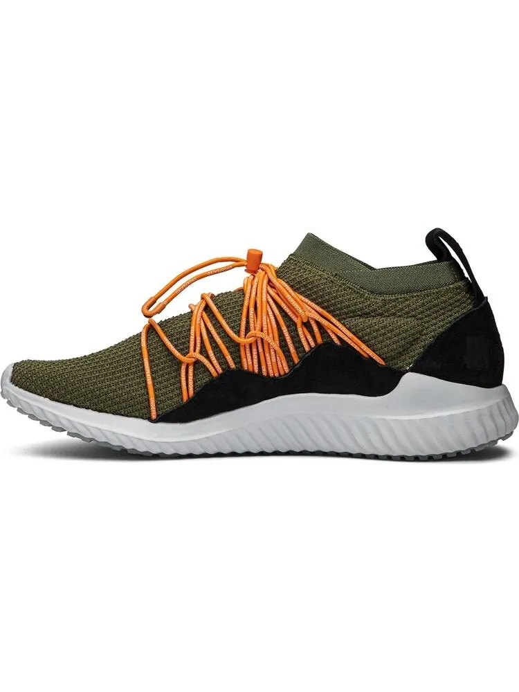Кроссовки Adidas Undefeated x Climacool 'Olive Cargo' — изображение 3 из 8, зеленый
