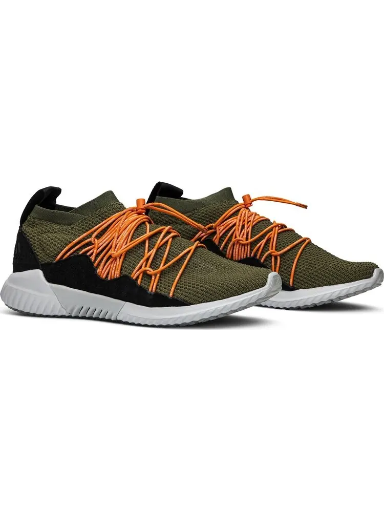 Кроссовки Adidas Undefeated x Climacool 'Olive Cargo' — изображение 8 из 8, зеленый