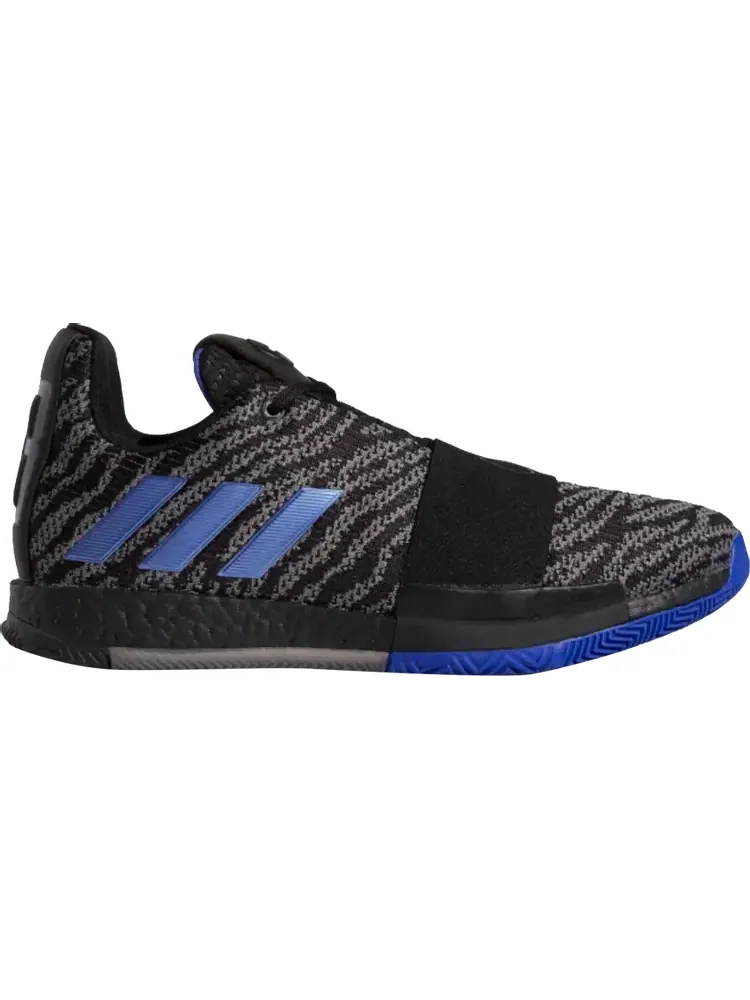 Кроссовки Adidas Harden Vol. 3 'Black Active Blue' — изображение 1 из 1, черный