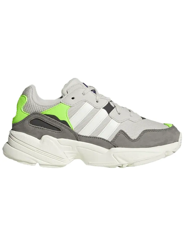 Кроссовки adidas Yung-96 J 'Clear Brown Solar Green' — изображение 1 из 1, коричневый