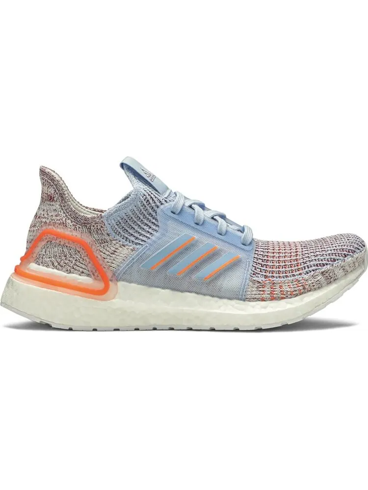 Кроссовки Adidas Wmns UltraBoost 19 'Coral Glow Blue' — изображение 1 из 8, синий