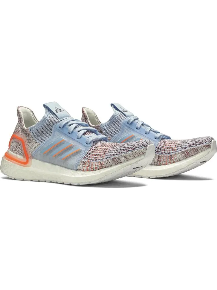 Кроссовки Adidas Wmns UltraBoost 19 'Coral Glow Blue' — изображение 8 из 8, синий