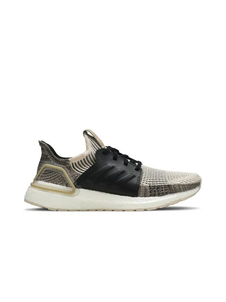 Кроссовки adidas UltraBoost 19 'Linen Core Black' — изображение 2 из 9, черный/коричневый