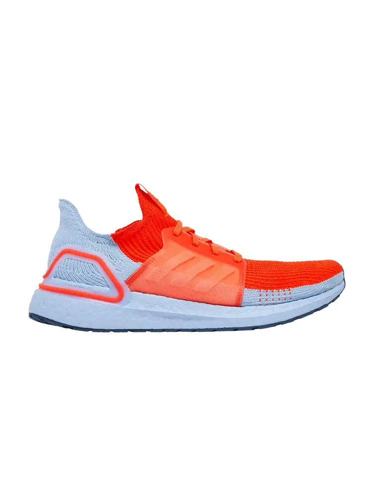 Кроссовки adidas UltraBoost 19 'Solar Red Glow Blue' — изображение 1 из 9, красный/красный/синий