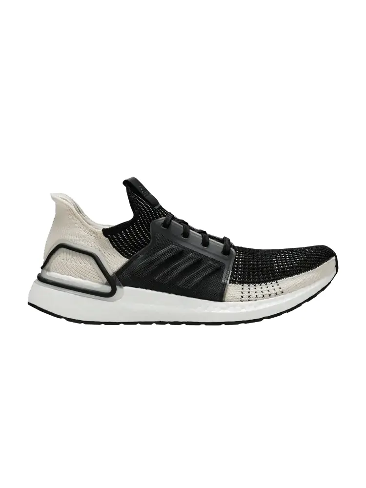 Кроссовки adidas UltraBoost 19 'Black Linen' — изображение 1 из 9, черный//белый