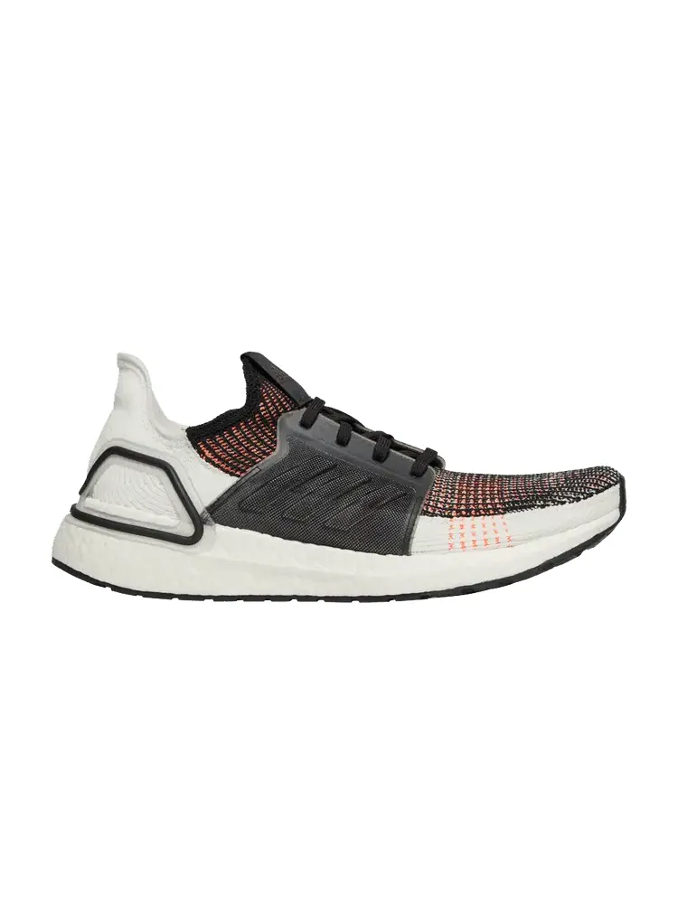 Кроссовки adidas UltraBoost 19 'Solar Orange' — изображение 1 из 9, черный/белый/оранжевый