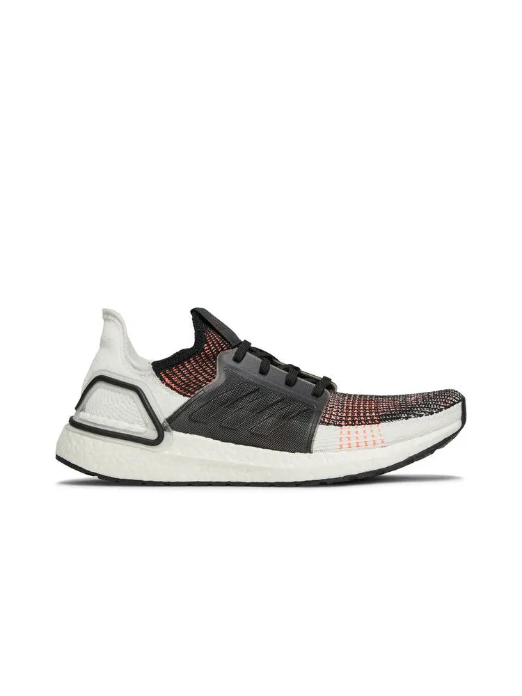 Кроссовки adidas UltraBoost 19 'Solar Orange' — изображение 2 из 9, черный/белый/оранжевый