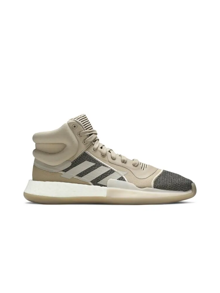 Кроссовки Adidas Marquee Boost 'Trace Khaki' — изображение 1 из 4, загар