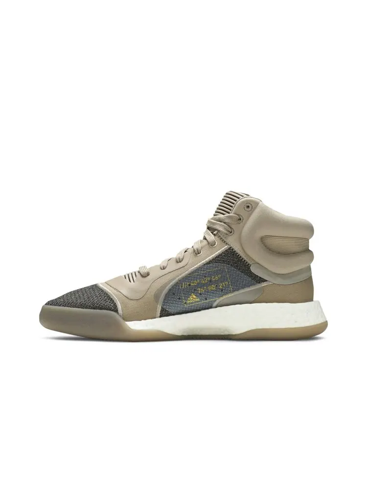 Кроссовки Adidas Marquee Boost 'Trace Khaki' — изображение 3 из 4, загар