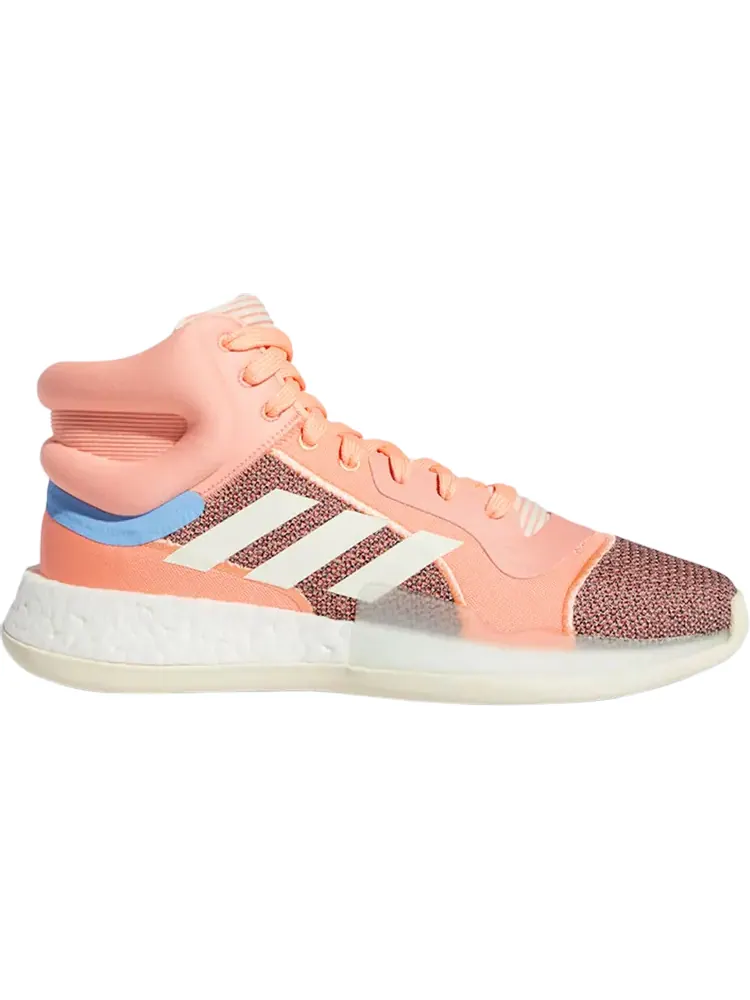 Кроссовки Adidas Marquee Boost 'Sun Glow' — изображение 1 из 1, розовый