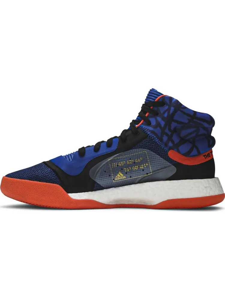 Кроссовки Adidas Marquee Boost 'Kristaps Porzingis' — изображение 3 из 8, синий