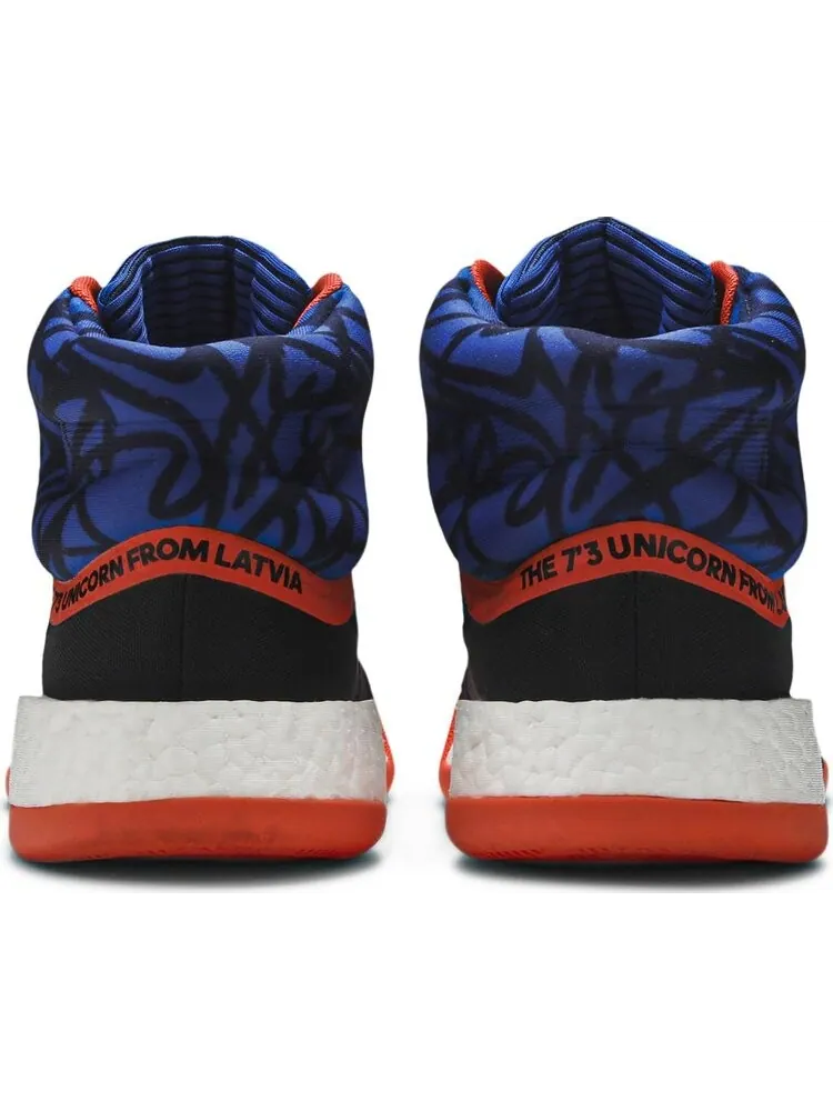 Кроссовки Adidas Marquee Boost 'Kristaps Porzingis' — изображение 6 из 8, синий