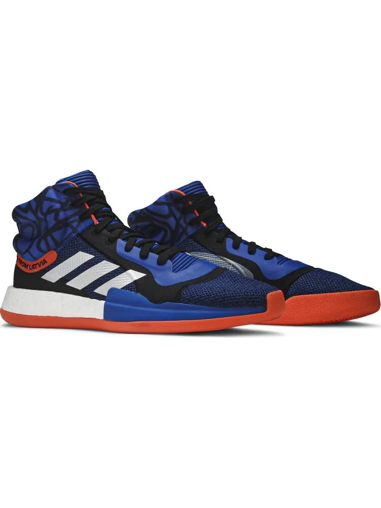 Кроссовки Adidas Marquee Boost 'Kristaps Porzingis' — изображение 8 из 8, синий