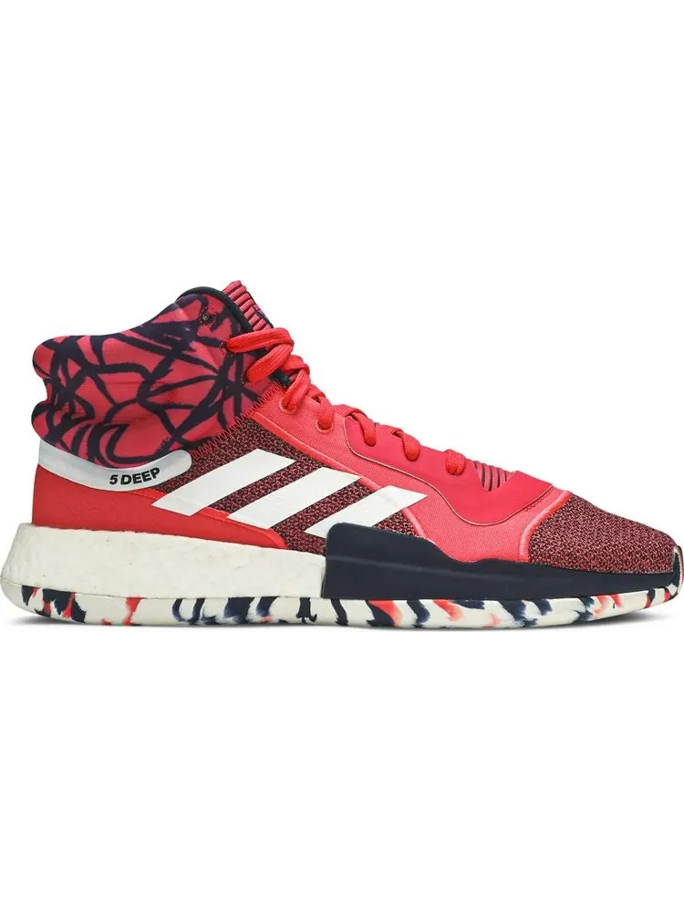 Кроссовки Adidas Marquee Boost 'John Wall' — изображение 1 из 8, красный