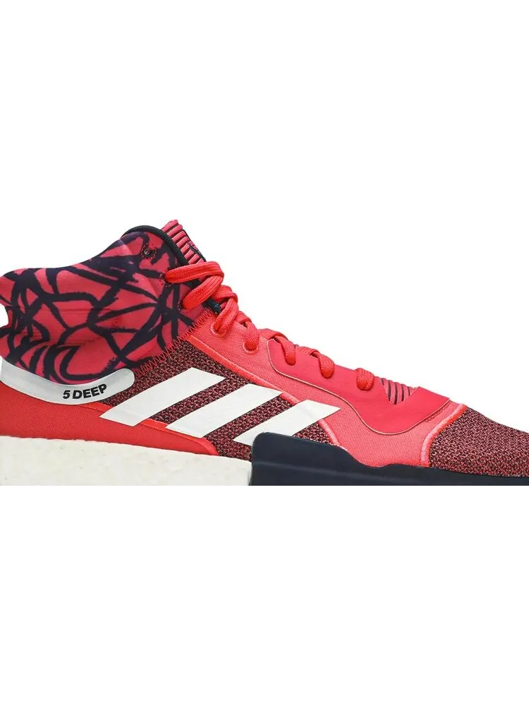 Кроссовки Adidas Marquee Boost 'John Wall' — изображение 2 из 8, красный