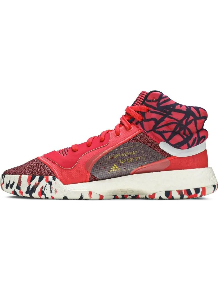 Кроссовки Adidas Marquee Boost 'John Wall' — изображение 3 из 8, красный