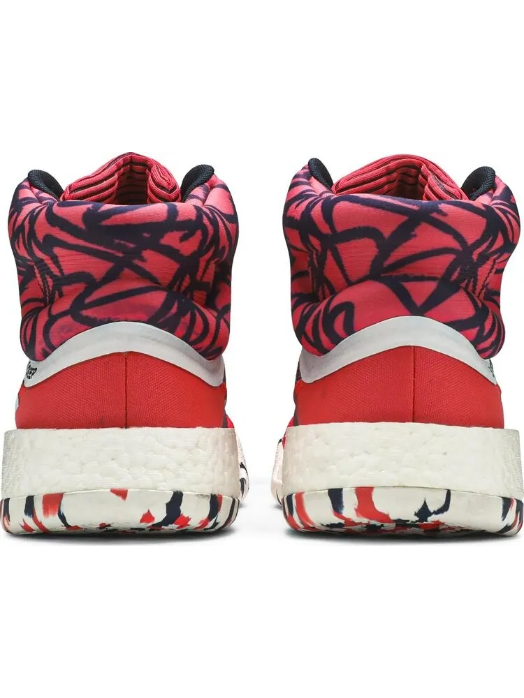 Кроссовки Adidas Marquee Boost 'John Wall' — изображение 6 из 8, красный