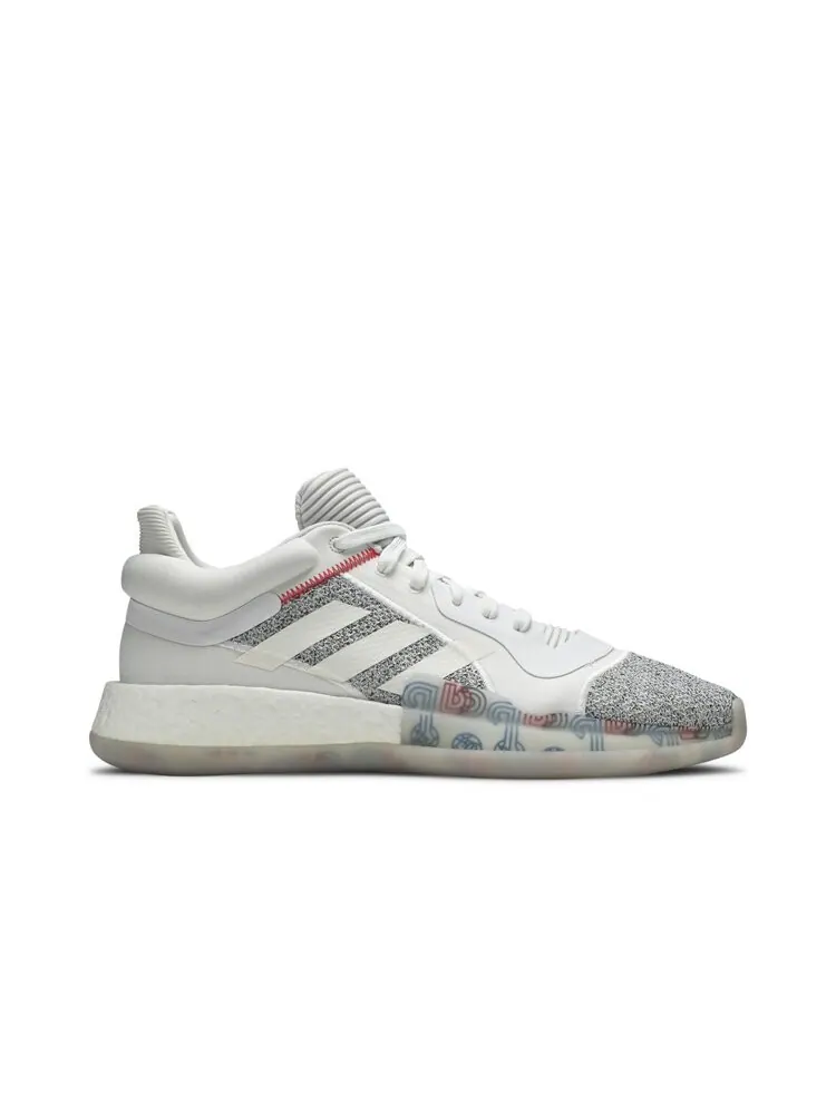 Кроссовки Adidas Marquee Boost Low 'Footwear White' — изображение 1 из 4, белый