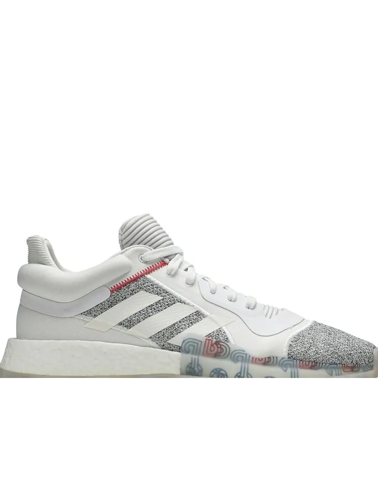 Кроссовки Adidas Marquee Boost Low 'Footwear White' — изображение 2 из 4, белый