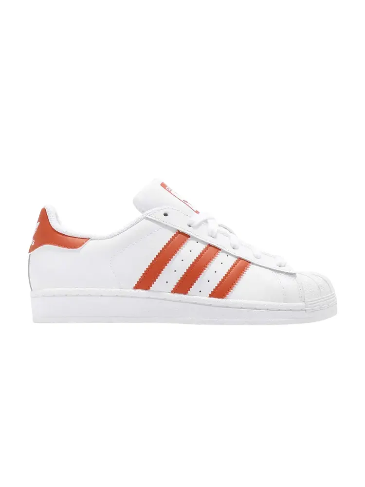 Кроссовки Adidas Superstar 'Orange' — изображение 1 из 1, белый