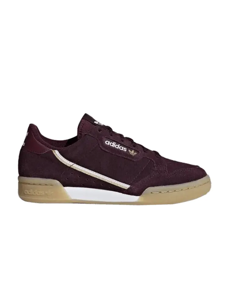 Кроссовки adidas Continental 80 J 'Maroon' — изображение 1 из 1