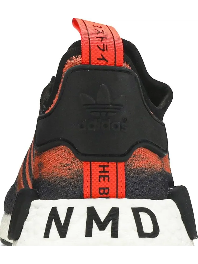 Кроссовки Adidas NMD_R1 'Stencil Pack - Solar Red' — изображение 7 из 8, черный