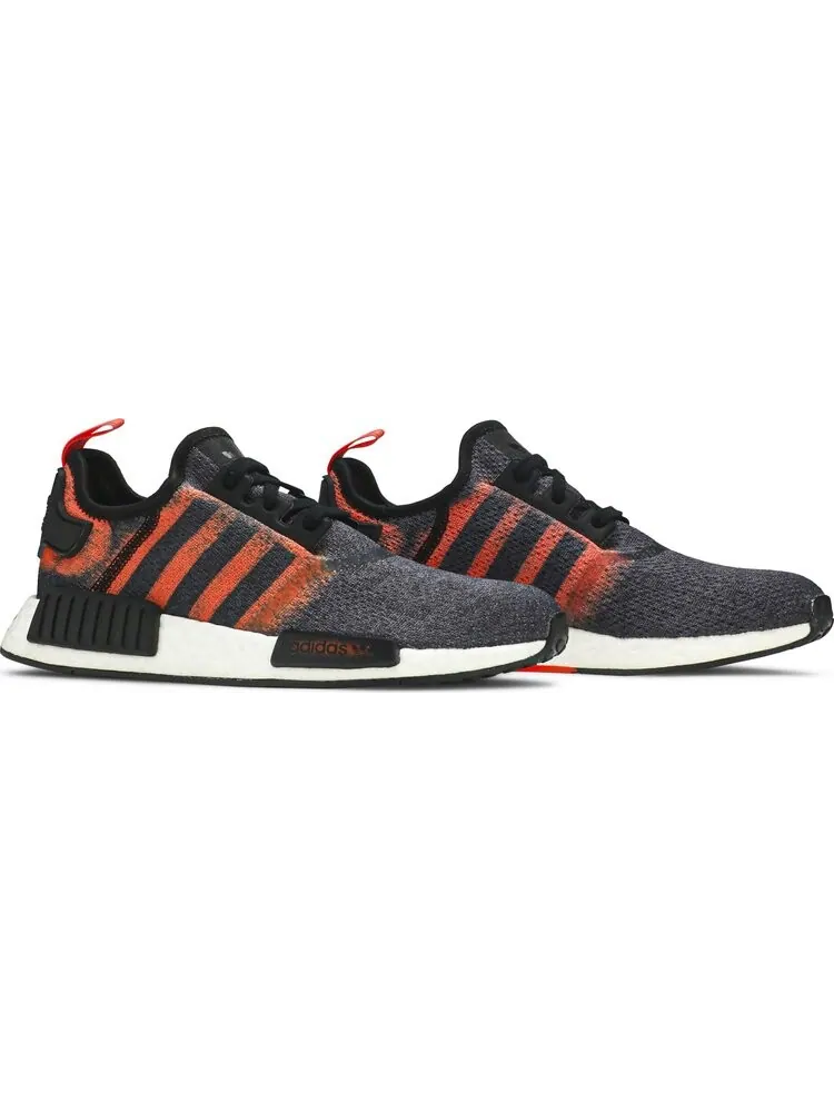 Кроссовки Adidas NMD_R1 'Stencil Pack - Solar Red' — изображение 8 из 8, черный