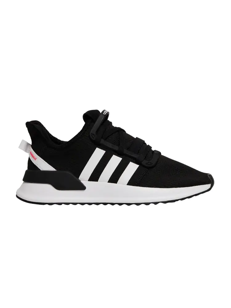Кроссовки adidas U_Path Run J 'Black White' — изображение 1 из 9, черный/белый/красный