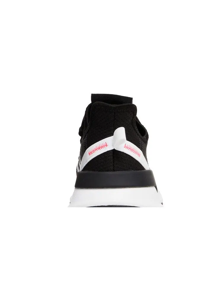 Кроссовки adidas U_Path Run J 'Black White' — изображение 8 из 9, черный/белый/красный