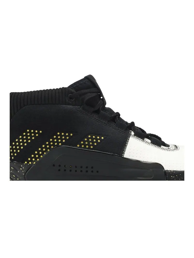 Кроссовки Adidas Dame 5 'Black Gold White' — изображение 2 из 4, черный