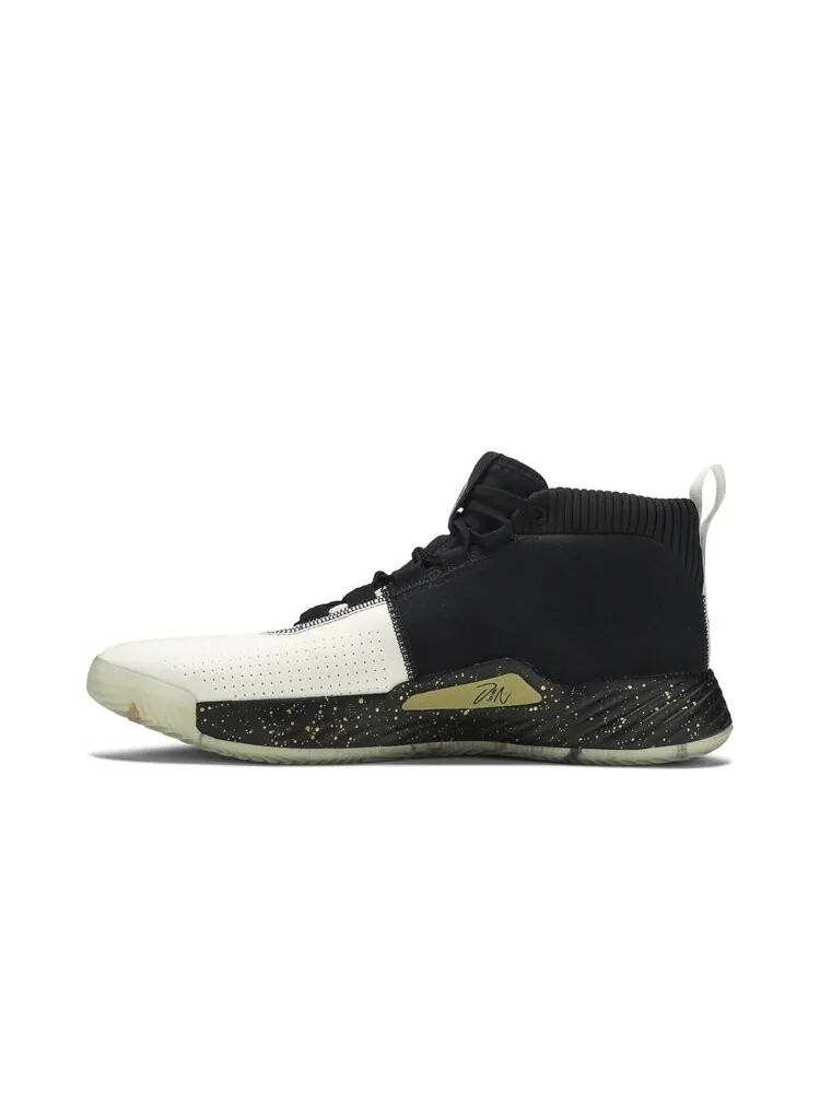 Кроссовки Adidas Dame 5 'Black Gold White' — изображение 3 из 4, черный