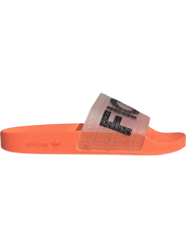 Сандалии Adidas Fiorucci x Adilette Slide 'Solar Orange' — изображение 1 из 1, оранжевый